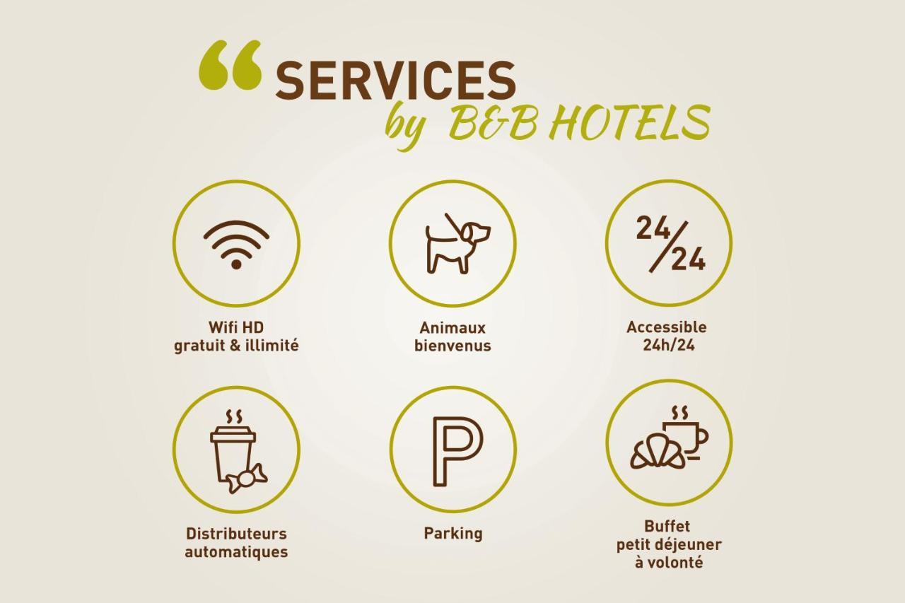 B&B Hotel Saint-Denis Porte De Paris Eksteriør bilde